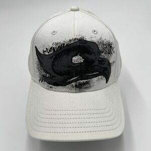 Tony Hawk White Graphic Baseball Cap Hat HYP New York Size S/M 56cm NWT